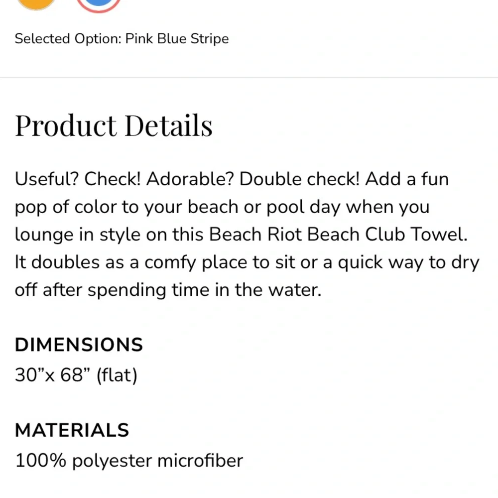 Beach Riot • swim towel